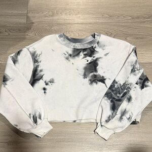 Tie-Dye Women's Cropped Sweatshirt